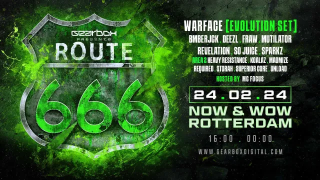 Poster: Route 666 - Rotterdam