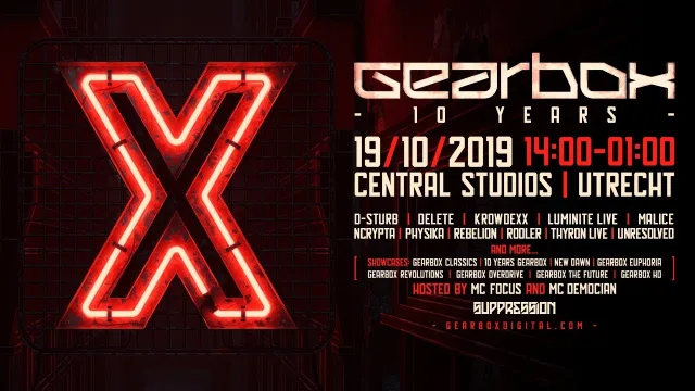 Poster: 10 Years Gearbox SOLD OUT