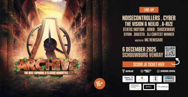 Poster: Archive | Noisecontrollers, Cyber, The Vision & Neilio
