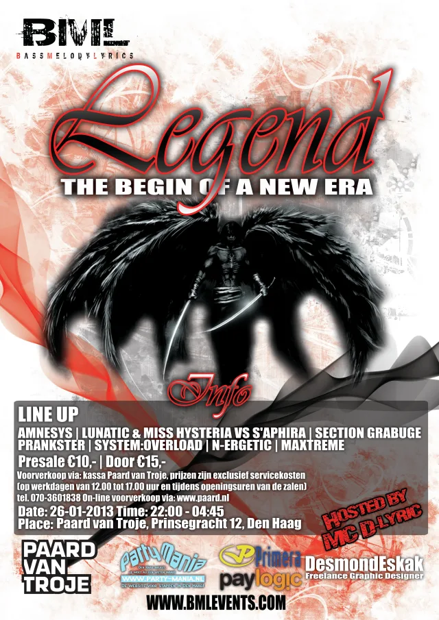 Poster: Legend 'The Begin of a New Era'