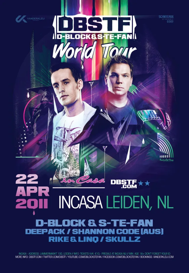 Poster: D-Block & S-te-Fan World Tour