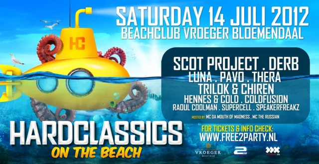 Poster: Hard Classics On The Beach