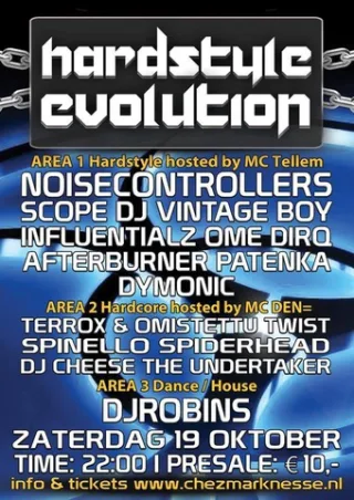 Poster: Hardstyle Evolution (Chez 5 Year Anniversary)