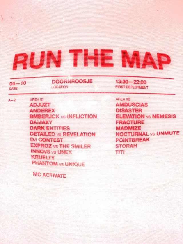 Poster: Classified 2025 - Run the Map