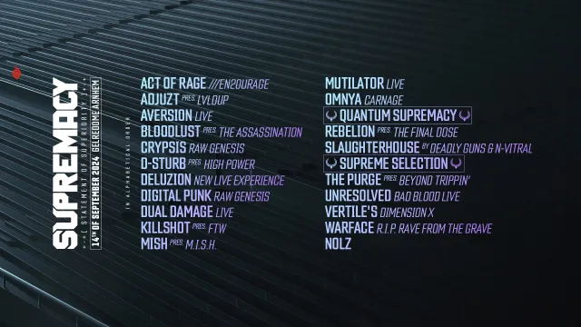 Poster: Supremacy - Statement of Superiority