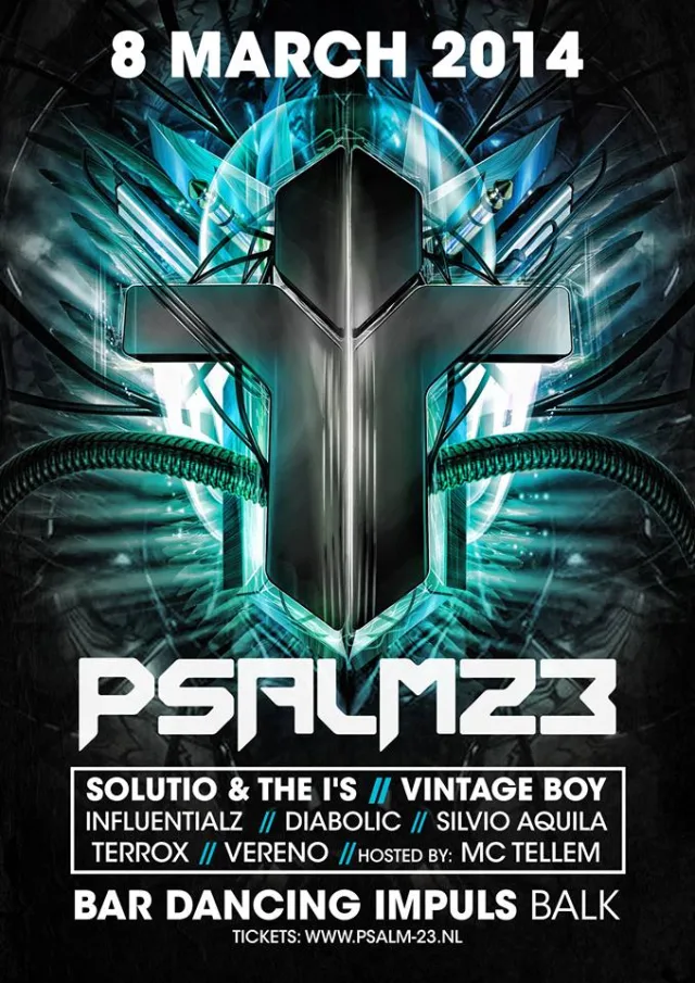 Poster: PSALM 23 - Bar Dancing Impuls / Balk