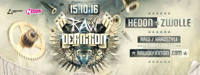 Poster: RAWdefinition - Theracords Take-Over