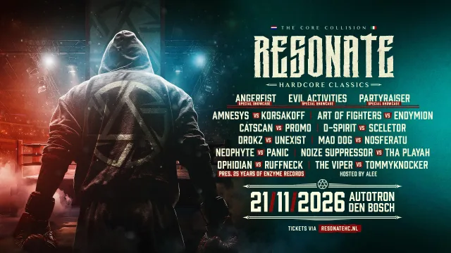 Poster: Resonate 2026 - Hardcore Classics
