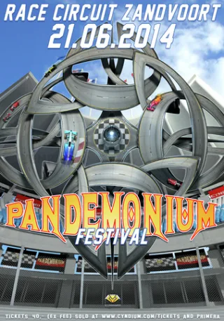 Poster: Pandemonium Festival 2014