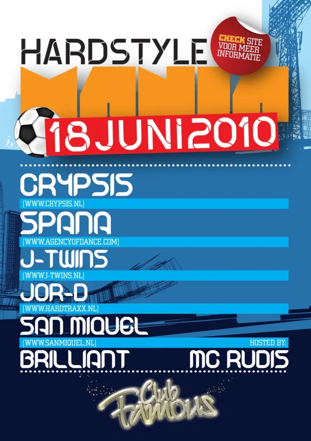 Poster: Hardstyle Mania editie 4