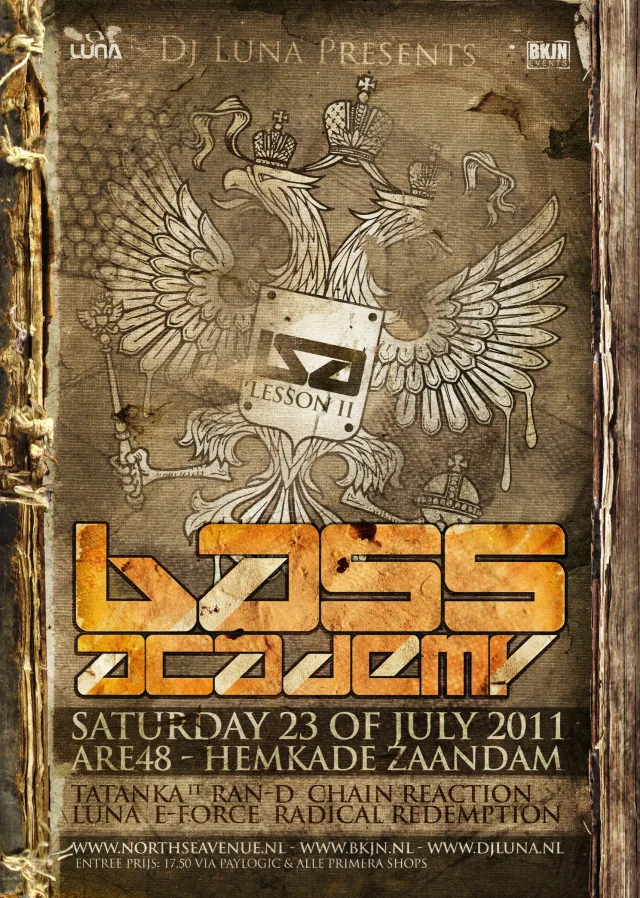 Poster: Bass Academy - Lesson 2