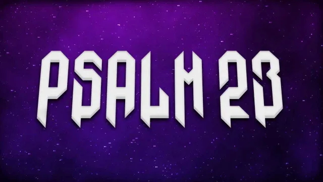 Poster: Psalm 23: The Fifth