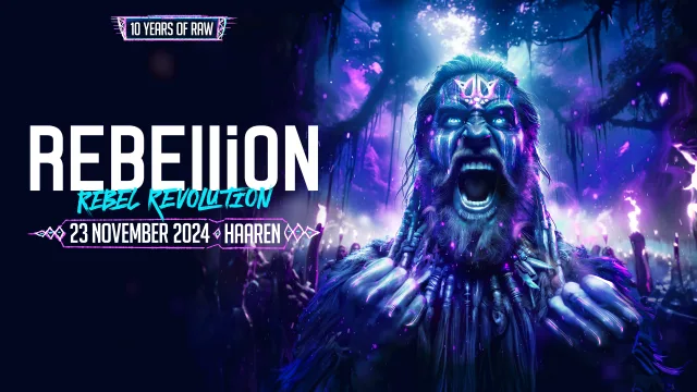 Poster: REBELLiON 2024 - REBEL REVOLUTION (10 YEARS OF RAW)