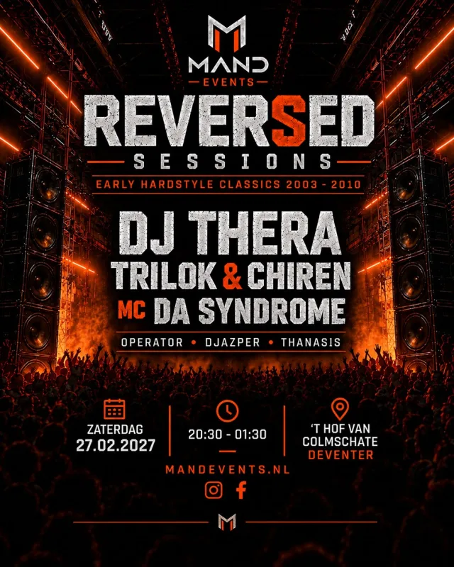 Poster: Reversed Sessions - Early Hardstyle Classics 2003-2010