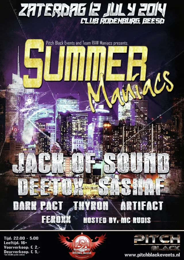 Poster: Summer Maniacs