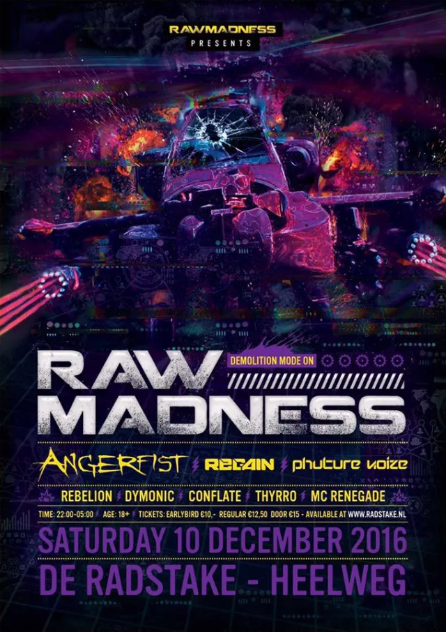 Poster: RawMadness - The Madness is coming for you
