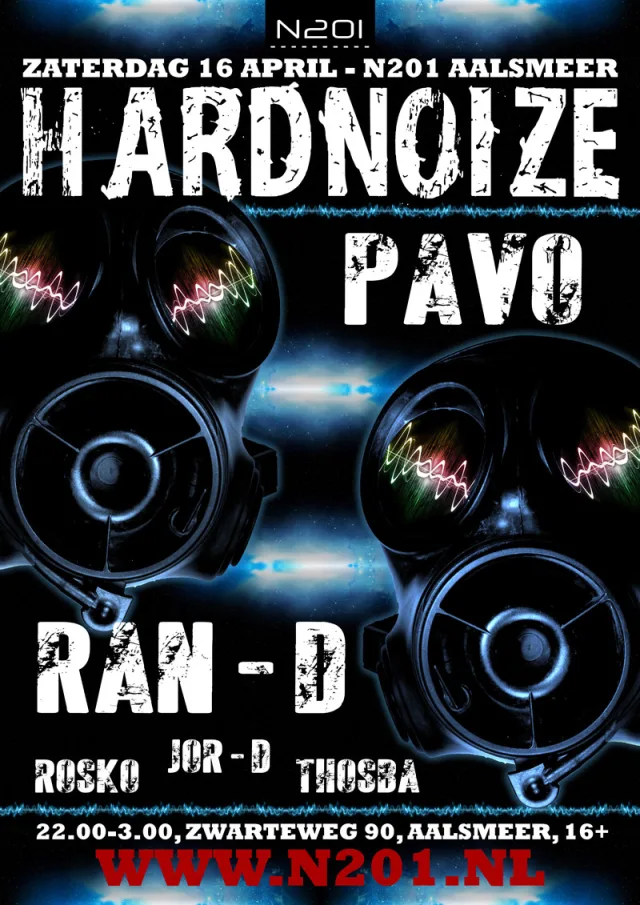 Poster: Hardnoize ft. Ran-D en Pavo
