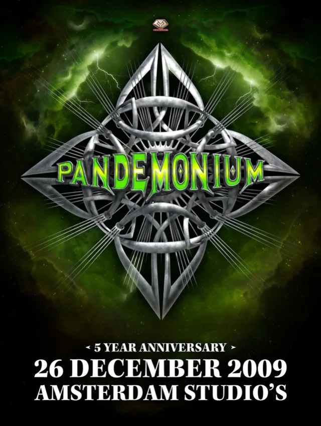 Poster: Pandemonium - 5 Years anniversary
