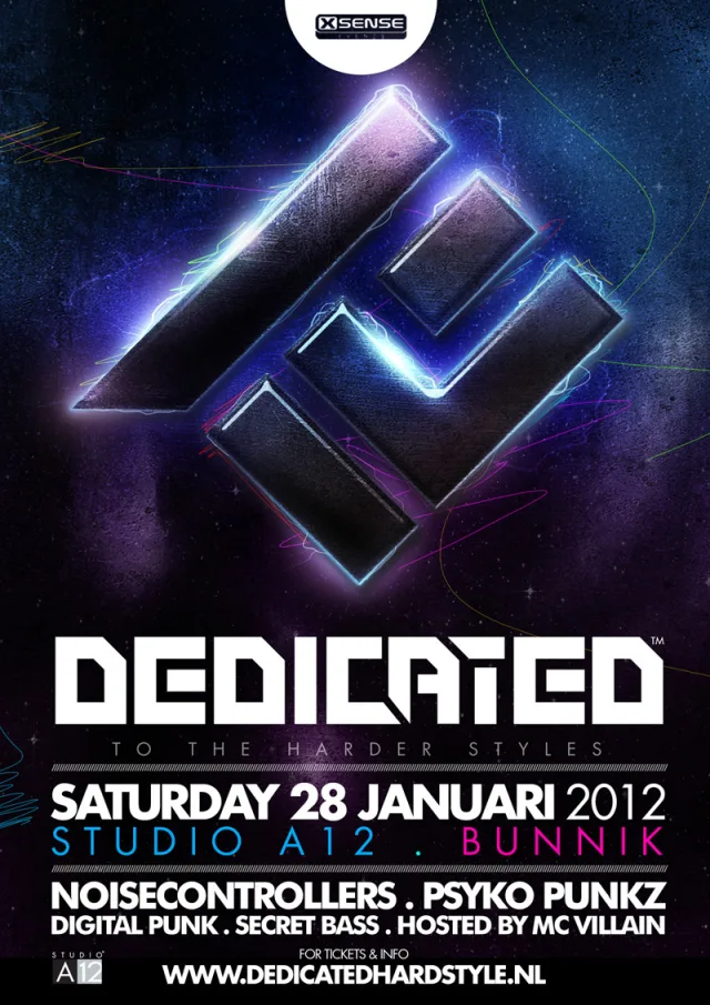 Poster: Dedicated - To The Harder Styles