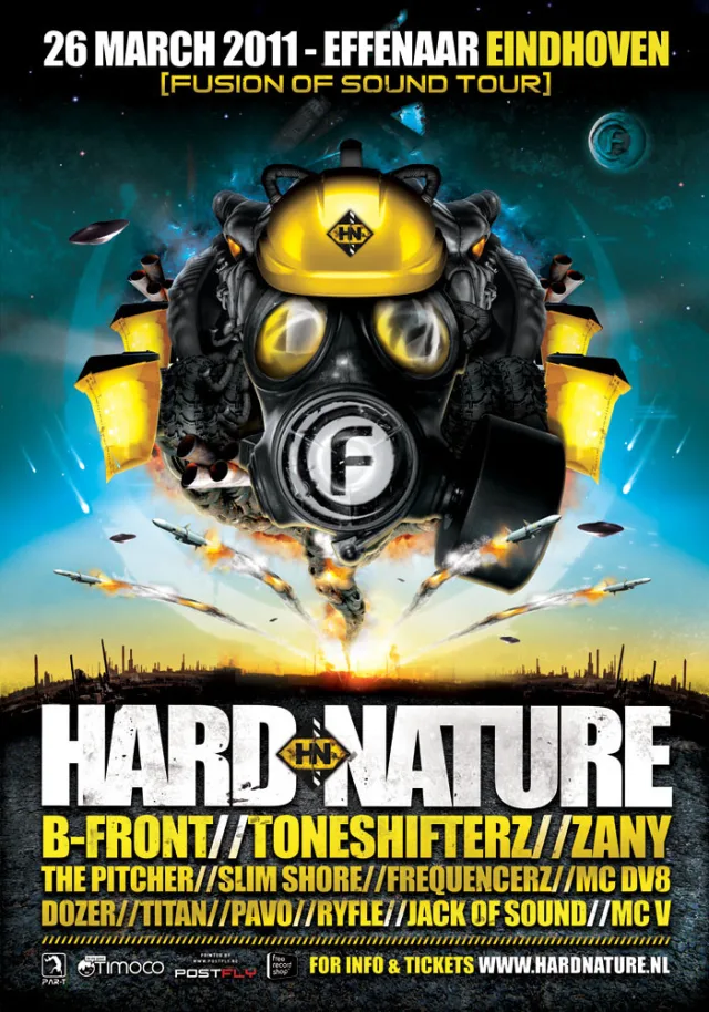 Poster: Hard Nature: Fusion of sound tour