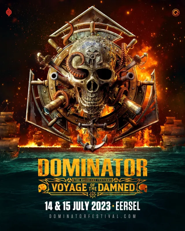 Poster: Dominator Festival 2023 - Voyage of the Damned