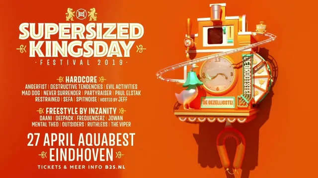 Poster: Supersized Kingsday Festival