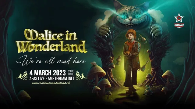 Poster: Malice in Wonderland - We're all mad here