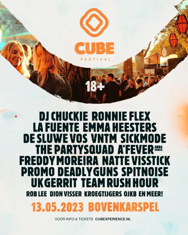 Poster: Cube Outdoor Festival 2023