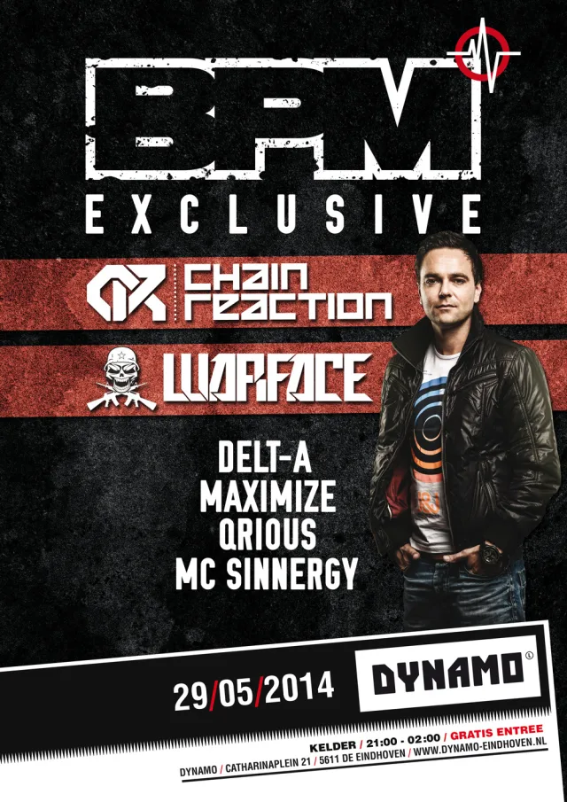 Poster: BPM Exclusive - Hardstyle Edition Dynamo, Eindhoven