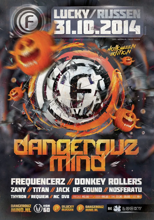 Poster: Dangerouzmind - Fusion Halloween Edition
