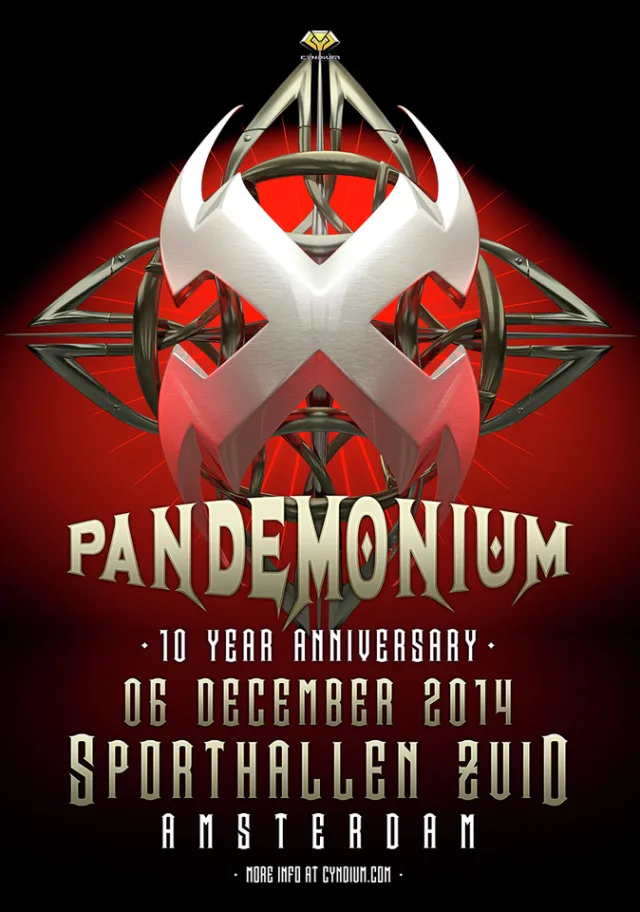 Poster: Pandemonium - 10 Year Anniversary