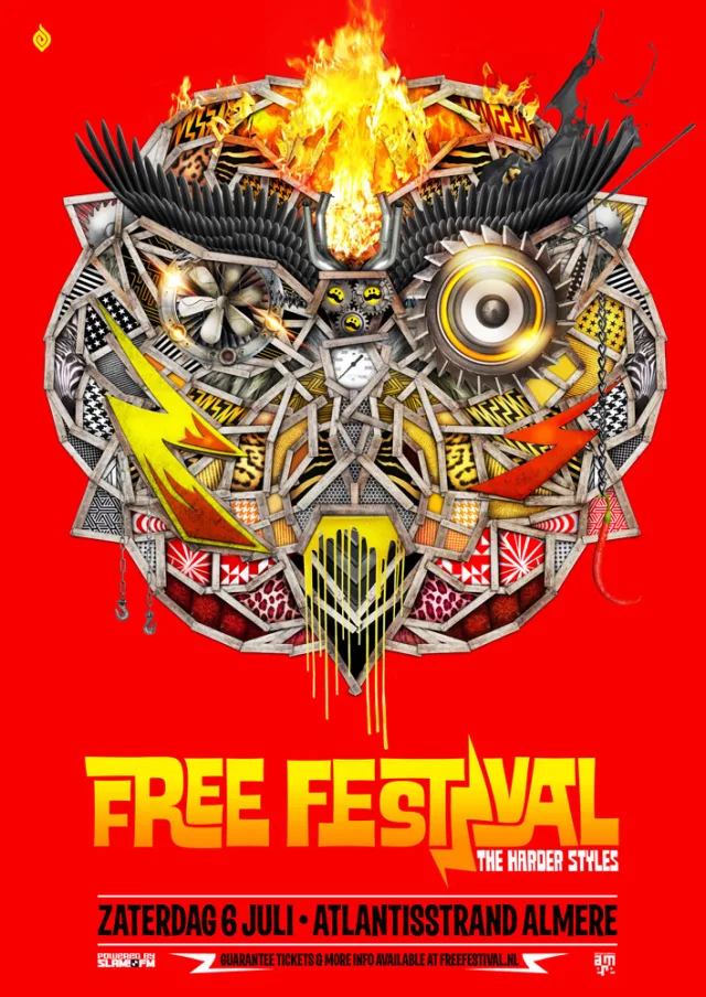 Poster: Free Festival 2013 - The Harder Styles