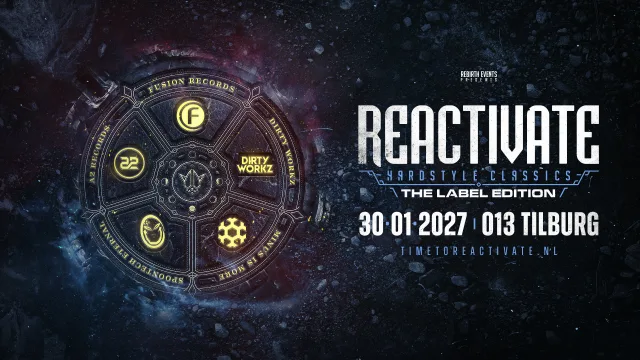 Poster: REACTiVATE 2027 - The Label Edition