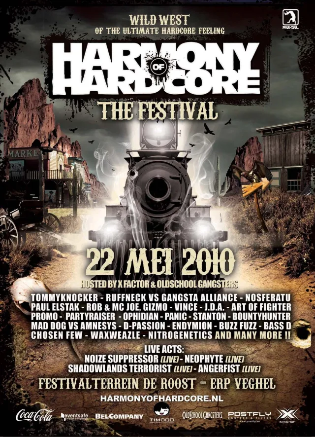 Poster: Harmony of Hardcore - The Festival