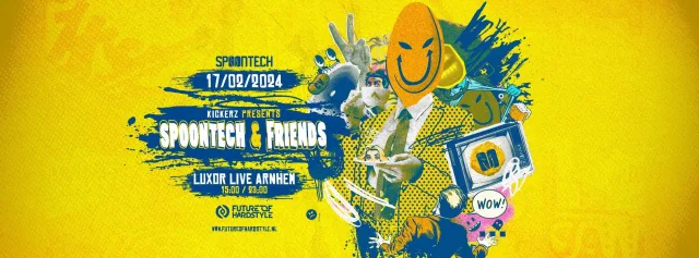 Poster: Kickerz presents Spoontech & Friends