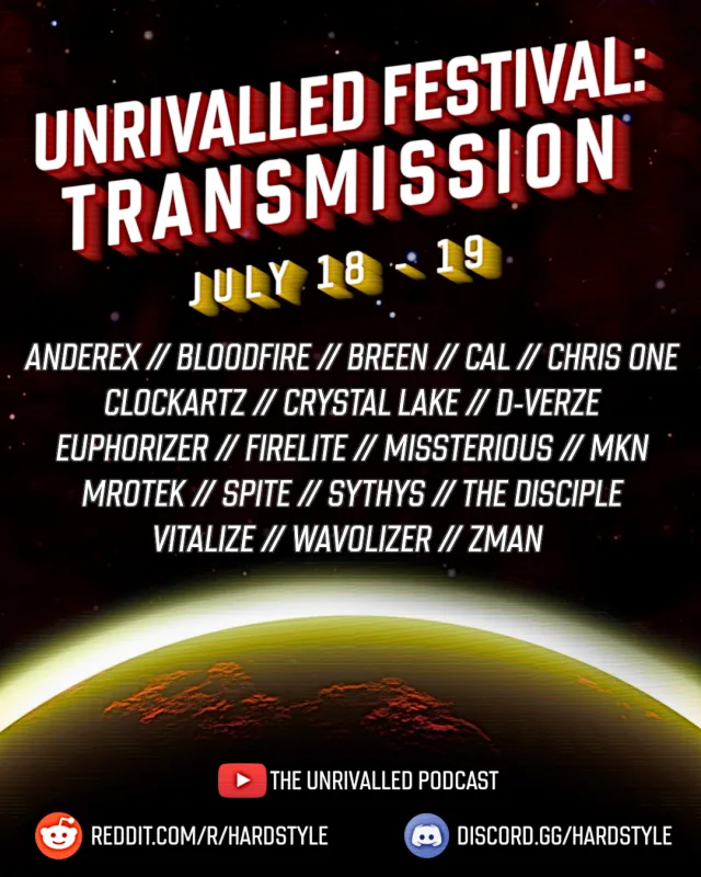 Poster: Unrivalled Festival: Transmission