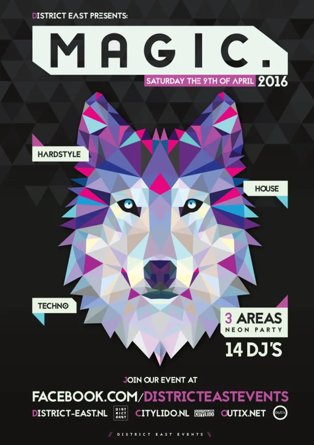Poster: District East Presents: Magic.