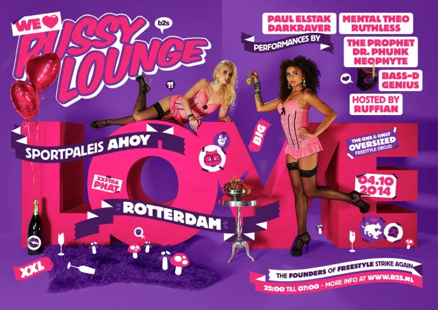Poster: Pussy lounge XXL