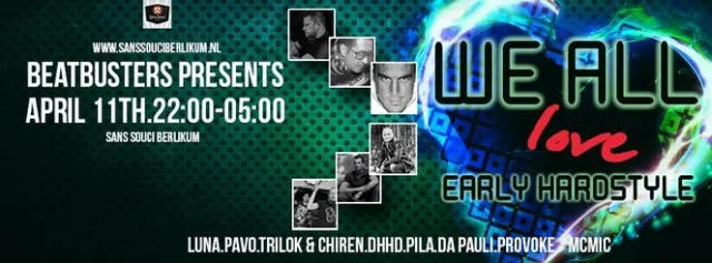 Poster: Beatbusters · We all Love Early Hardstyle