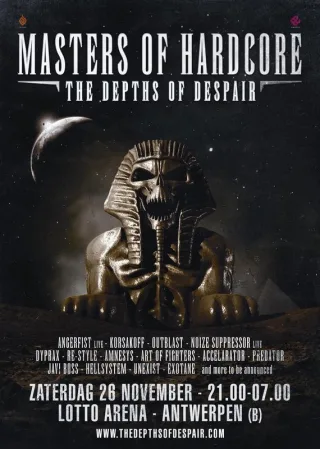 Poster: Masters of Hardcore - The Depths of Despair