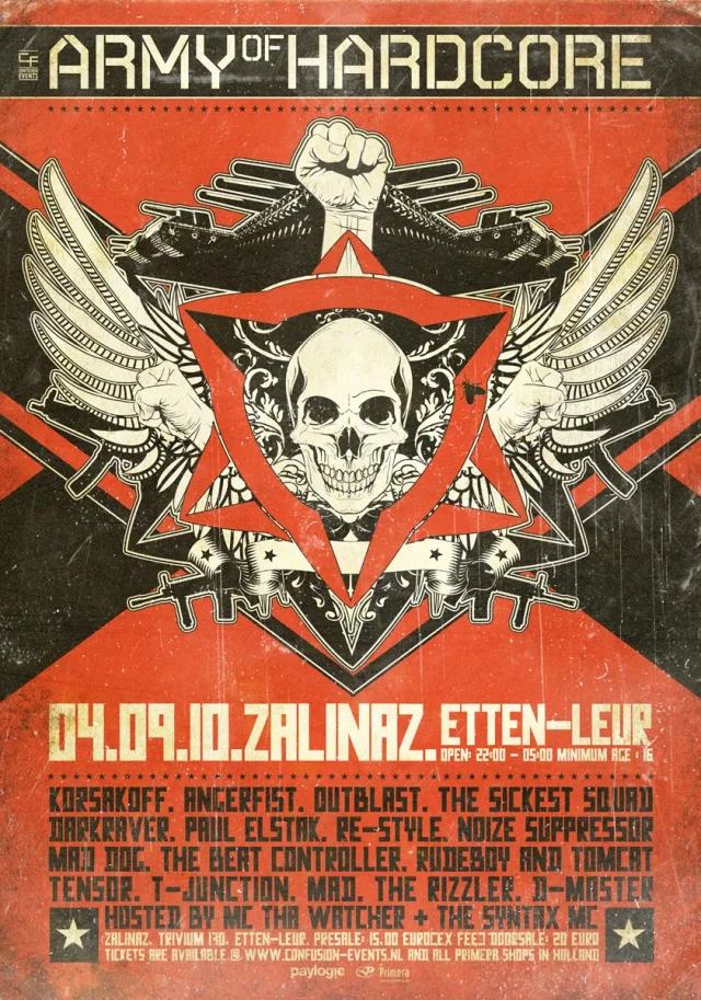 Poster: Army of Hardcore