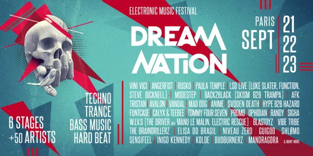 Poster: // DREAM NATION FESTIVAL // PARIS // France