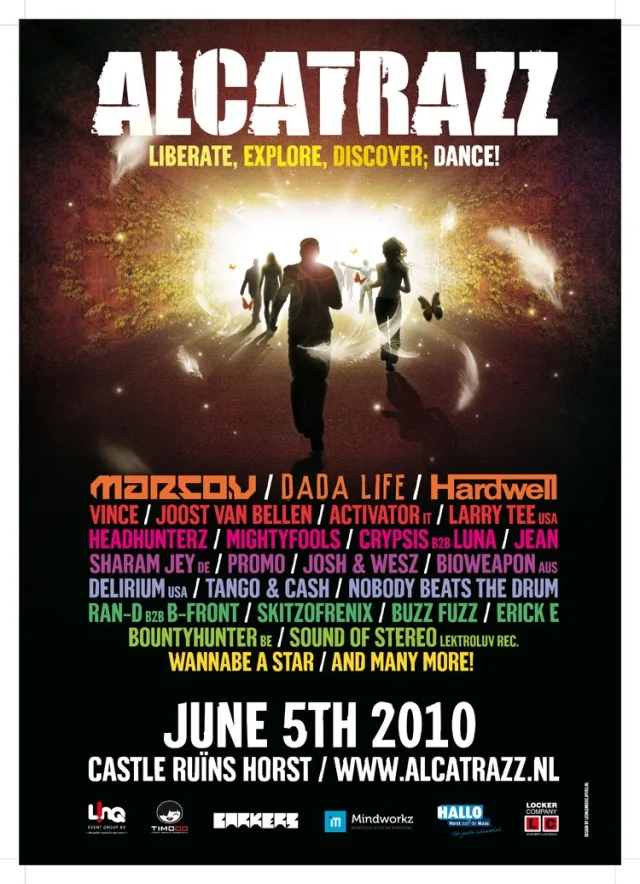 Poster: Alcatrazz Festival, Huys Ter Horst, Horst