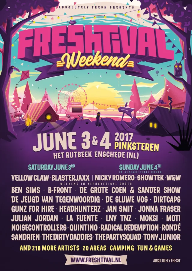 Poster: Freshtival - Escape The Ordinary