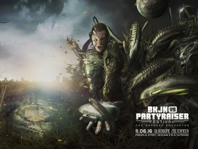 Poster: BKJN vs Partyraiser The Festival