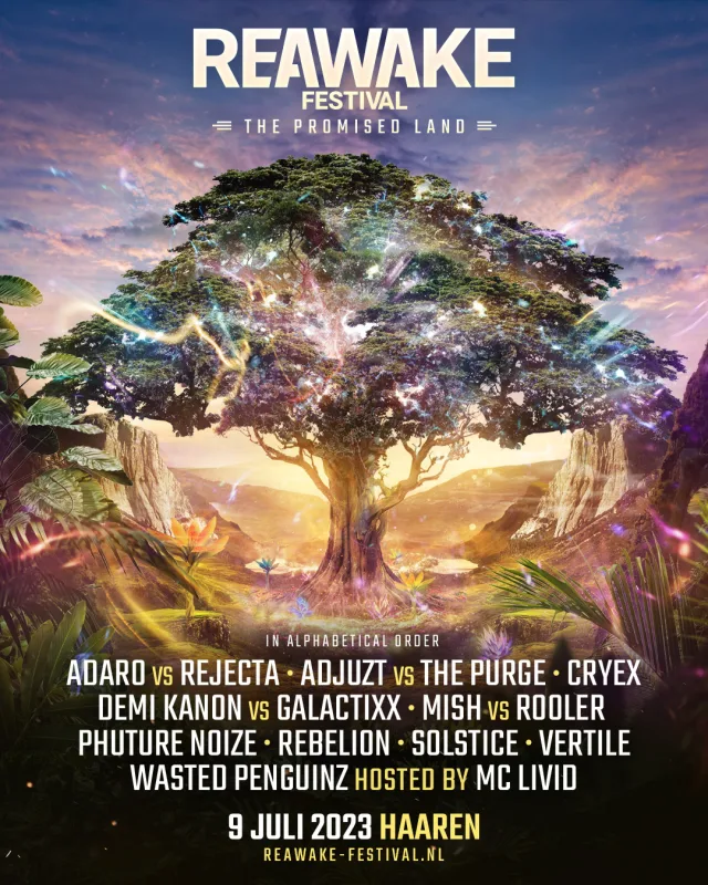 Poster: REAWAKE Festival 2023 - The Promised Land