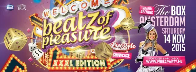 Poster: Freestye Maniacs Showcase - Beatz of Pleasure XXXL
