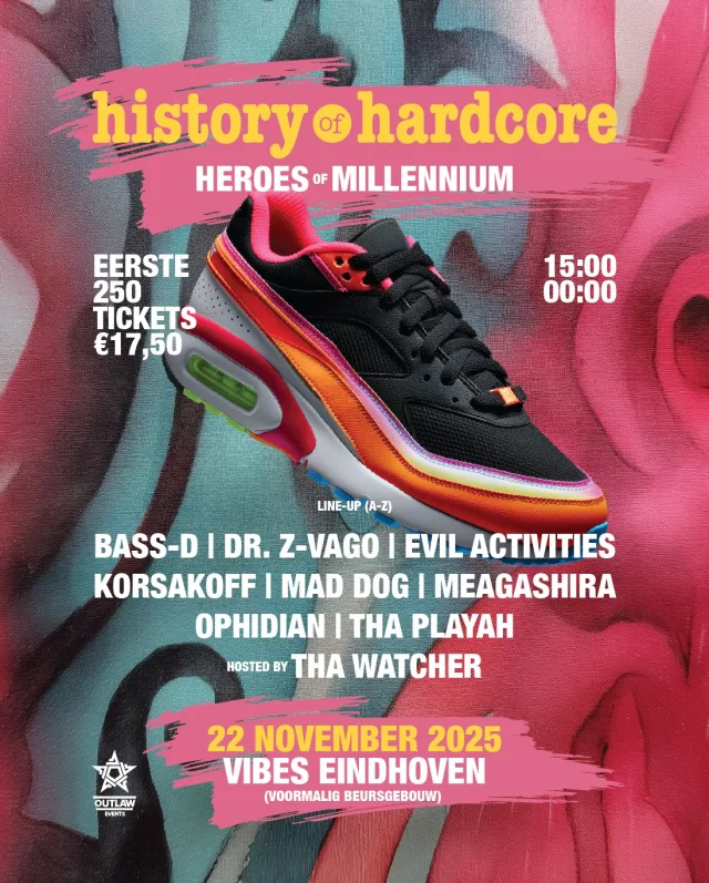 Poster: History of Hardcore 2025 - Heroes of Millennium