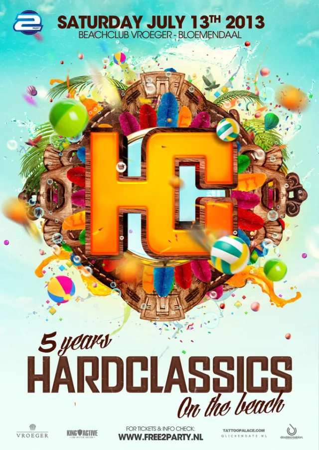 Poster: Hardclassics On The Beach