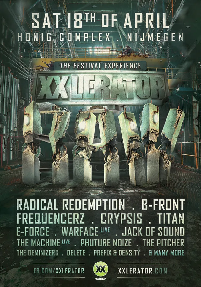Poster: XXlerator Raw - The Festival Experience
